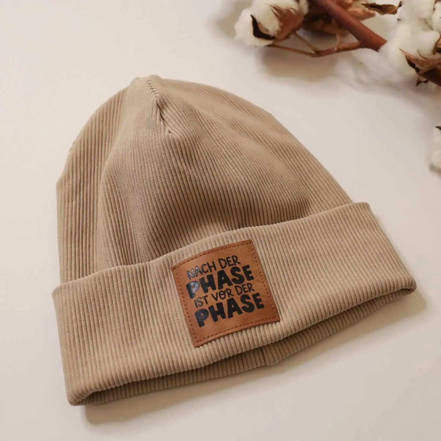 Hipster-Beanie for Kids in Size 46, Perfect Autumn and Winter Accessory.