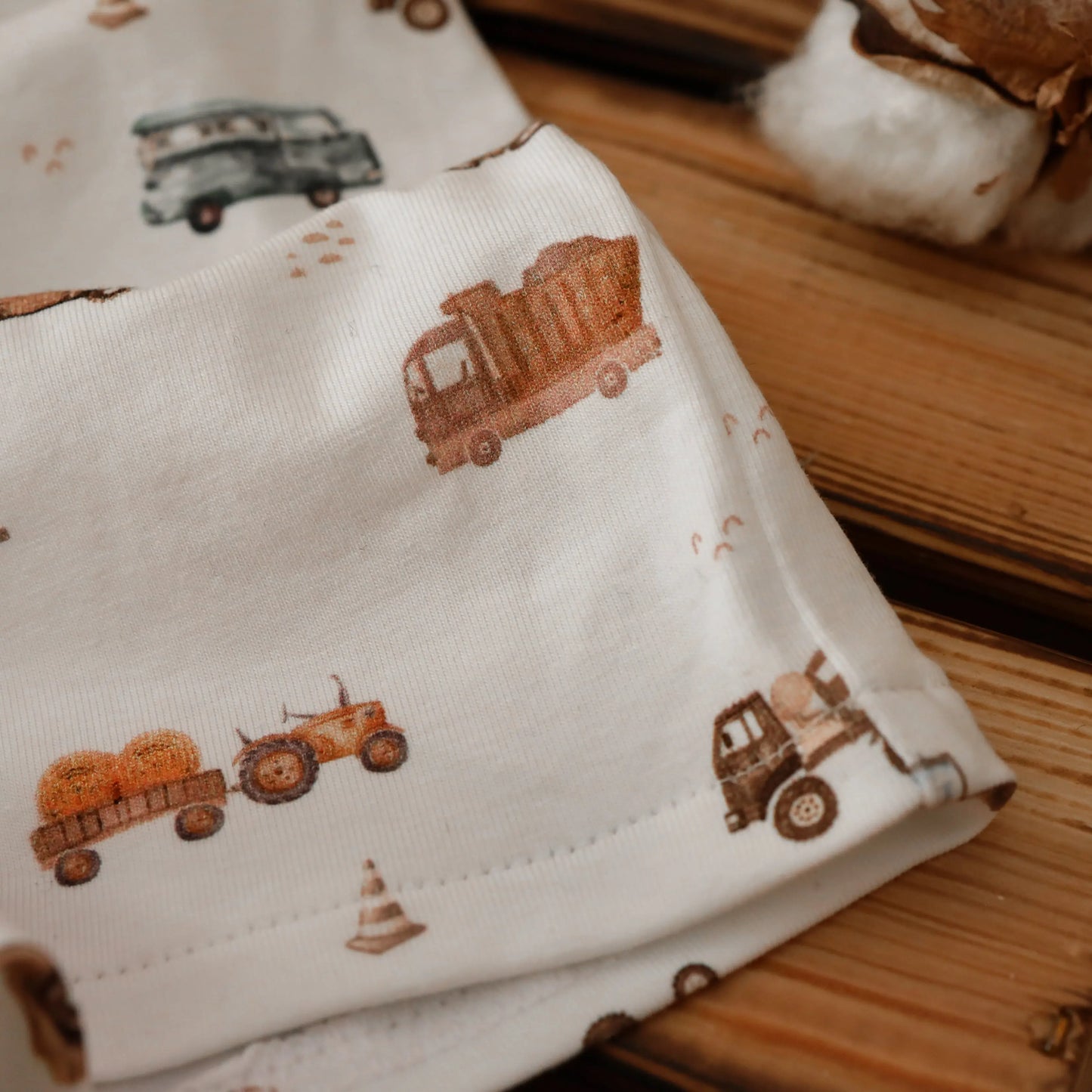 T-Shirt Fahrzeuge - handgemachte Kinderkleider