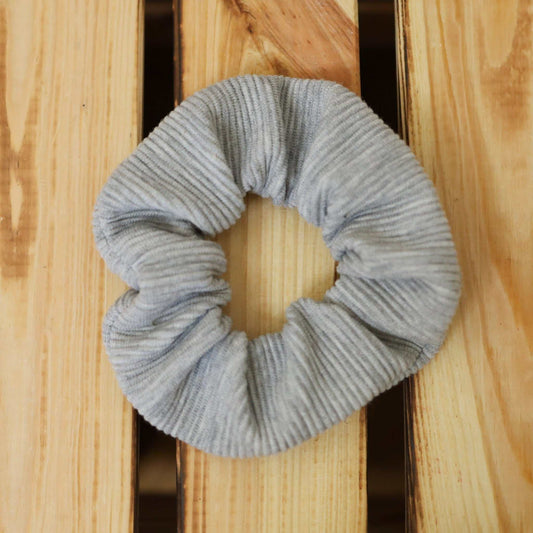 Scrunchie in grau - handmade