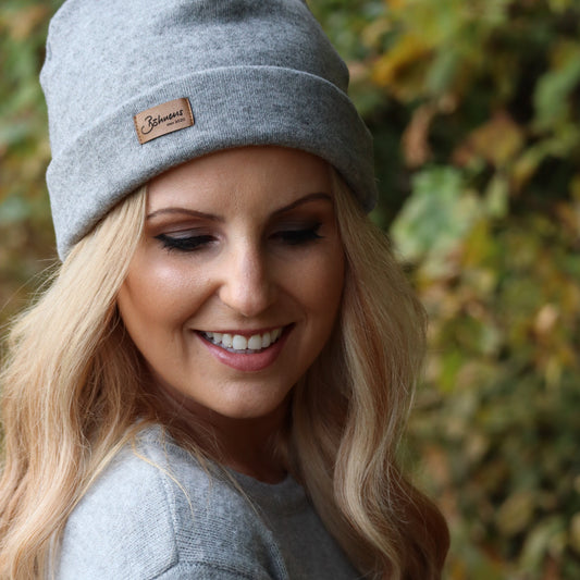 Klassischer Beanie limited Edition "grau"