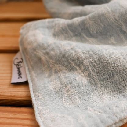 Halstuch in türkis mit Druckknöpfen Böhnens Böhnens