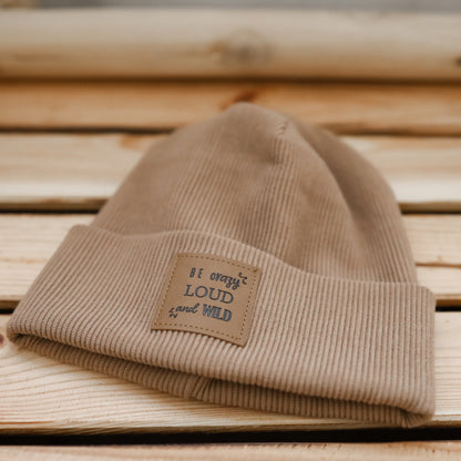 Hipster Beanies für Kids – Grössen 42