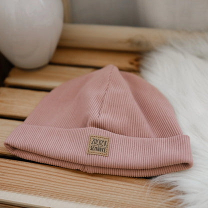 Klassische Beanies Kids mit Patch