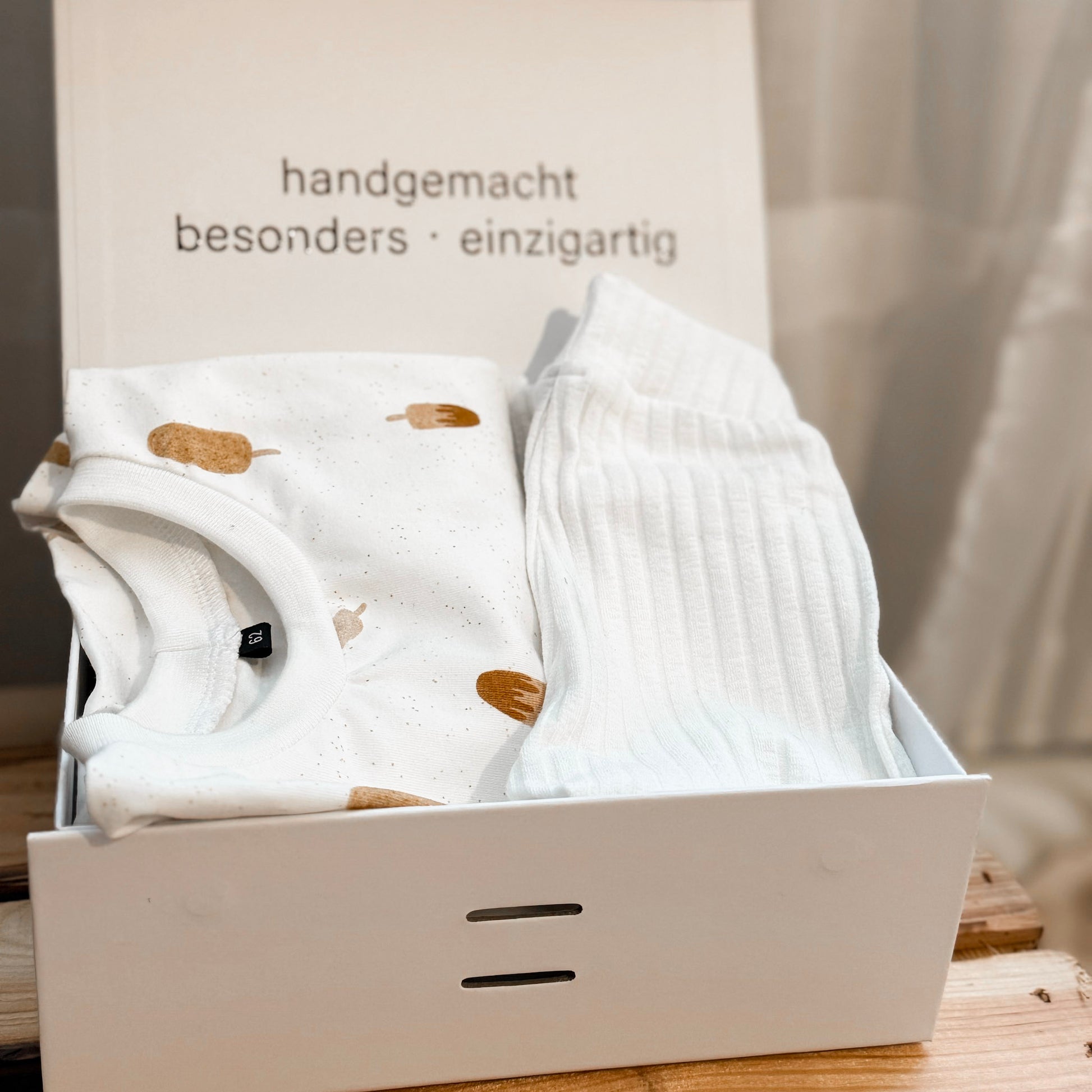 Baby Geschenkbox Glace Übersicht